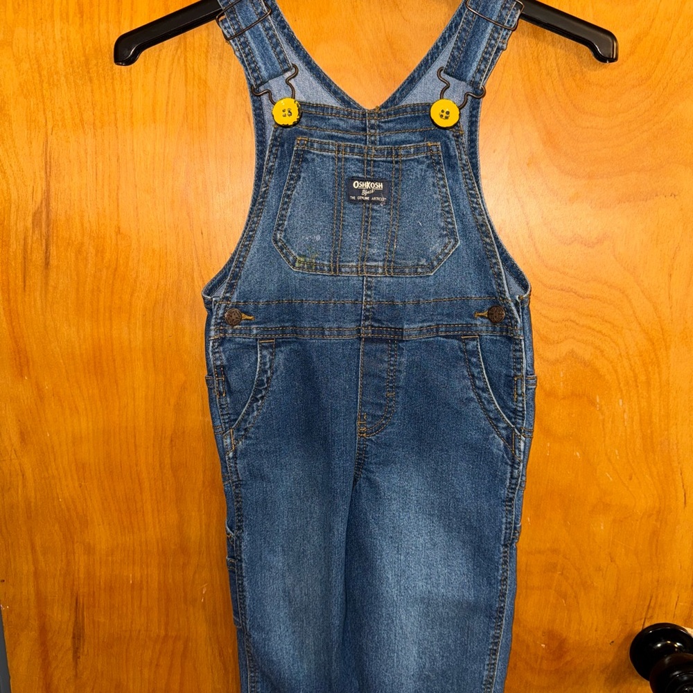 OshKosh B'gosh Classic Blue Kids Overalls